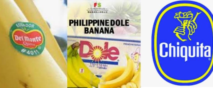 Banana Brands sold in the U.S.
